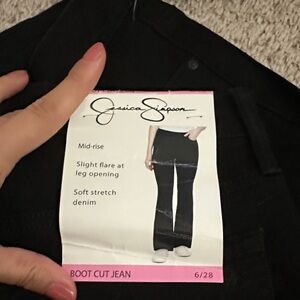 Jessica Simpson Black Bootcut Jeans